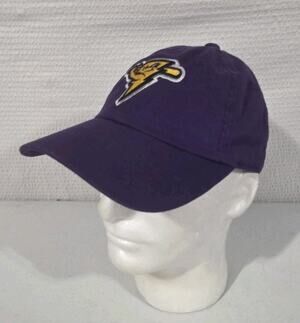 Lewisboro Lightning Baseball Hat Purple Adult Adjustable Cap New York